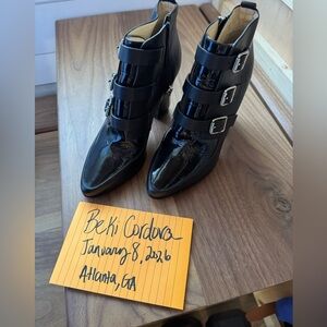 Jimmy Choo hutch buckle boots